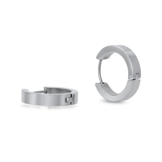 Men's Classic Huggie Hoop Earrings