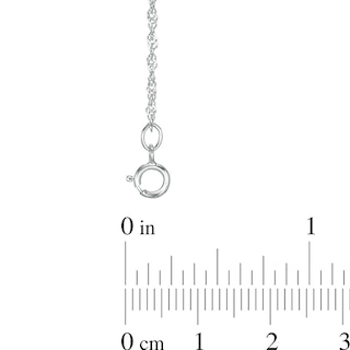 Zales 1.8mm Rope Chain Necklace in Sterling Silver - 24