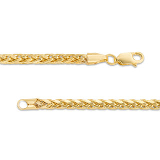 Ladies' 3.15mm Diamond-Cut Franco Snake Chain Necklace in 14K Gold - 18