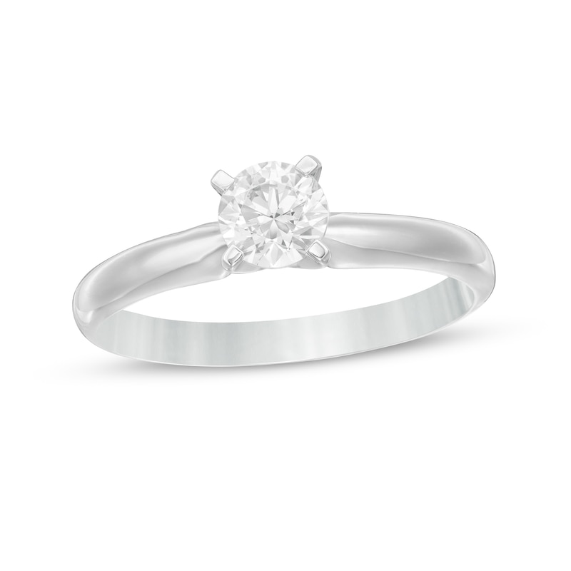 Round Cut Natural Certified Diamond Solitaire,Real 1 Ct Round