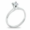 Thumbnail Image 1 of 1/3 CT. Princess-Cut Diamond Solitaire Engagement Ring in 14K White Gold