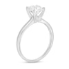 Thumbnail Image 2 of 1-1/5 CT. Certified Diamond Solitaire Engagement Ring in 14K White Gold (J/I1)