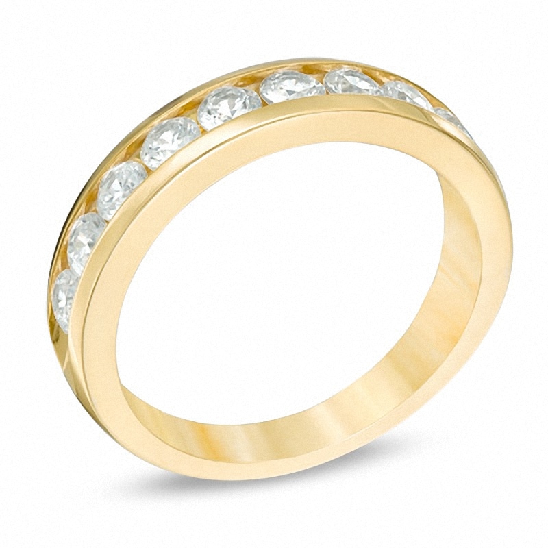 1 CT. T.W. Diamond Channel Band in 14K Gold | Zales Outlet