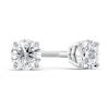 Thumbnail Image 1 of 1/2 CT. T.W. Certified Diamond Solitaire Stud Earrings in 14K White Gold (I/VS2)