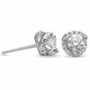 Thumbnail Image 1 of 3/4 CT. T.W. Diamond Fashion Earrings in 14K White Gold