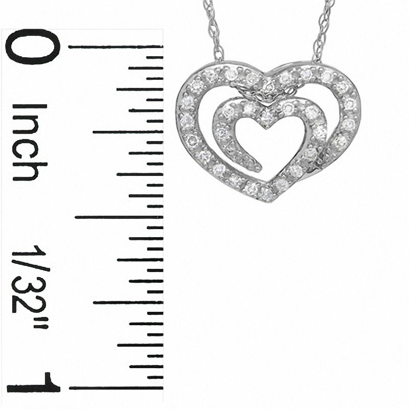 zales shared heart necklace