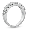 Thumbnail Image 2 of 1 CT. T.W. Diamond Double Row Wedding Band in 14K White Gold