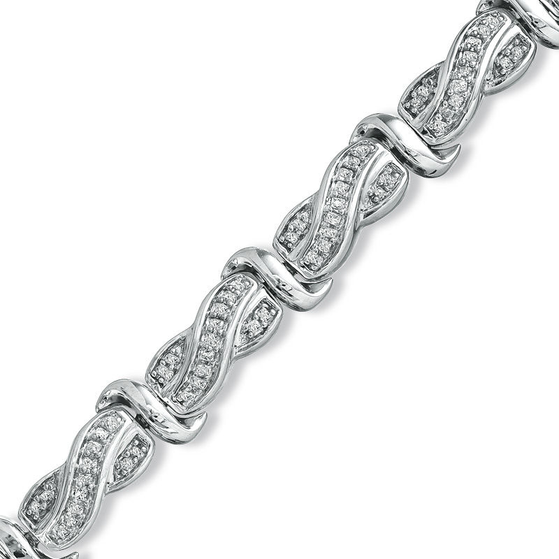 4 Carat Princess Cut Diamond Tennis Bracelet | Rêve Diamonds