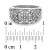 Thumbnail Image 2 of 1/10 CT. T.W. Diamond Filigree Band in Sterling Silver