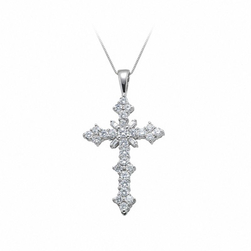 ornate cross pendant