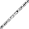 Thumbnail Image 2 of Men's 7.5mm Link Necklace in Stainless Steel - 22&quot;