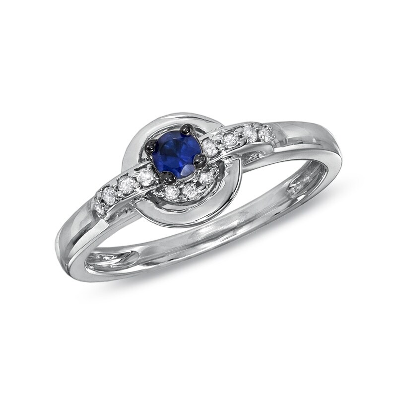 Blue Sapphire Promise Ring - The Best Original Gemstone