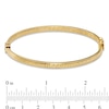 Thumbnail Image 2 of Greek Key Bangle in 14K Gold - 7.0&quot;