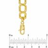 Thumbnail Image 2 of Men's 1/4 CT. T.W. Diamond Bracelet in 18K Gold Vermeil - 8.5&quot;