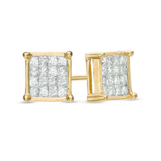 real gold diamond earrings