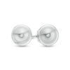 Thumbnail Image 1 of 6.0mm Ball Stud Earrings in 14K White Gold