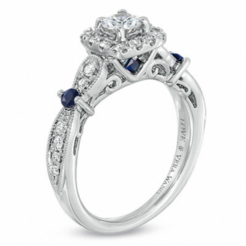 Zales vintage online engagement rings