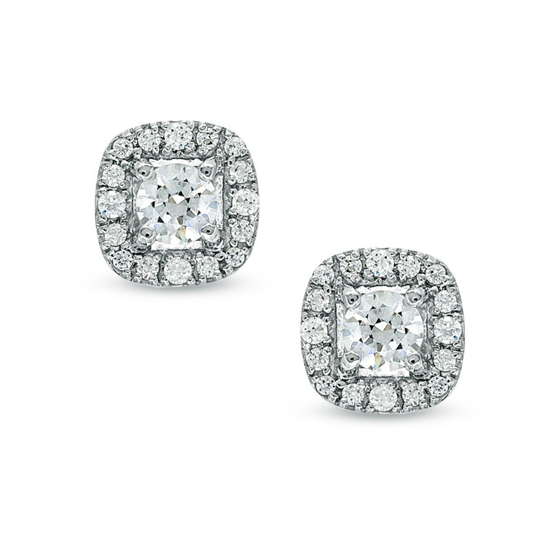 canadian diamond stud earrings