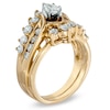 Thumbnail Image 2 of 1-1/2 CT. T.W. Marquise Diamond Bridal Set in 14K Gold