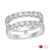 Thumbnail Image 0 of 1 CT. T.W. Certified Canadian Diamond Solitaire Enhancer in 14K White Gold (I/I1)
