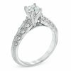 Thumbnail Image 2 of 5/8 CT. T.W. Diamond Beveled Edge Engagement Ring in 14K White Gold