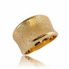 Thumbnail Image 0 of Charles Garnier Concave Ring in Sterling Silver with 18K Gold Plate