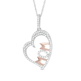 1.5 carat Diamond Pendant Necklace Jewelry Heart Shaped White Gold 8mm  Heart HMD 