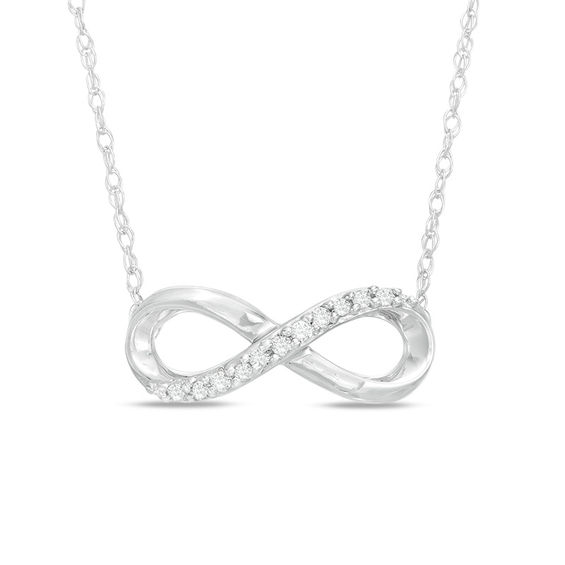 Zales Diamond Accent Infinity Necklace