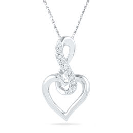 Zales diamond sale accent infinity necklace