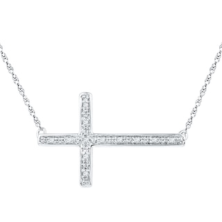 Kenda Kist Jewelry Sideways Cross Necklace at Von Maur