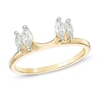 Thumbnail Image 1 of 1/2 CT. CT. T.W. Marquise Diamond Solitaire Enhancer in 10K Gold