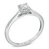 Thumbnail Image 2 of 1/5 CT. Diamond Solitaire Engagement Ring in 10K White Gold