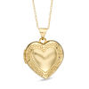 10k gold locket pendant