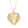 Thumbnail Image 0 of Medium Heart Locket Pendant in 10K Gold