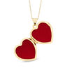 Thumbnail Image 1 of Medium Heart Locket Pendant in 10K Gold