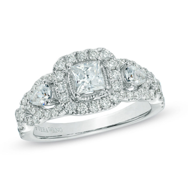 Vera Wang Love Diamond Double Halo Engagement Ring | Chicago Pawners &  Jewelers
