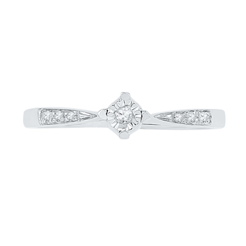 zales diamond accent promise ring