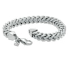 Thumbnail Image 2 of Men's 8.0mm Wheat Necklace and Bracelet Set in Stainless Steel - 24&quot;