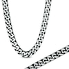 Thumbnail Image 0 of Men's 8.0mm Wheat Necklace and Bracelet Set in Two-Tone Stainless Steel - 24"