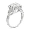 Thumbnail Image 1 of 1 CT. T.W. Composite Diamond Frame Ring in 10K White Gold