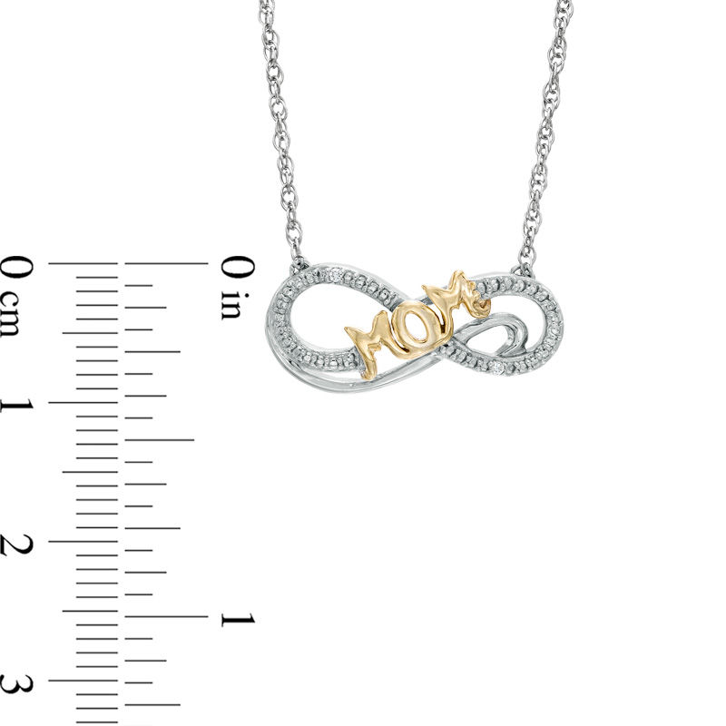 Mom shop infinity necklace