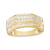 Thumbnail Image 1 of Men's 1 CT. T.W. Diamond Wedding Band in 10K Gold