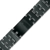 Thumbnail Image 2 of Men's 1/2 CT. T.W. Enhanced Blue Diamond Bracelet in Black Tungsten and Stainless Steel - 8.5&quot;