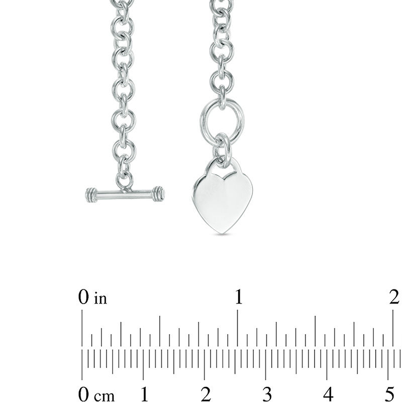 Sterling toggle store necklace