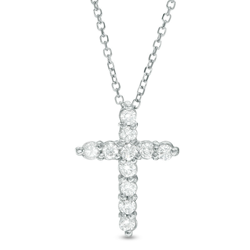 Zales outlet shop cross necklace