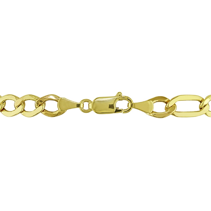 Men's 2-7/8 Ct. T.W. Diamond Double Row Curb Chain Link Bracelet in 10K White Gold - 8.5