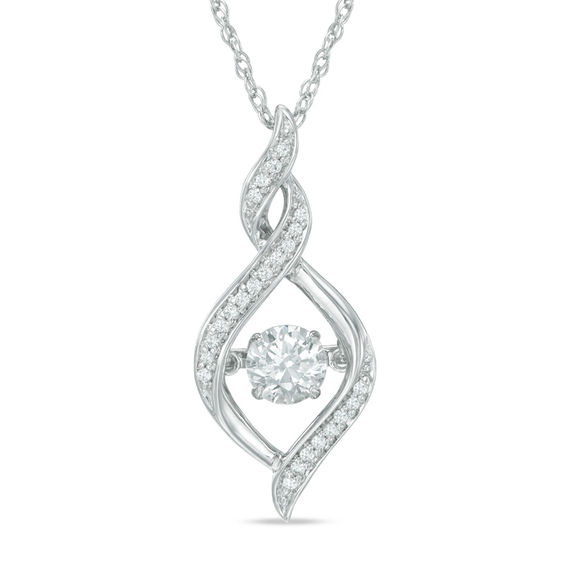 Boston Bay Diamonds Brilliance In Motion Sterling Silver Lab