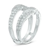 Thumbnail Image 1 of 1/4 CT. T.W. Diamond Solitaire Enhancer in 14K White Gold