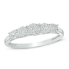 Thumbnail Image 1 of 1/4 CT. T.W. Composite Diamond Five Stone Anniversary Band in 10K White Gold