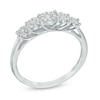 Thumbnail Image 2 of 1/4 CT. T.W. Composite Diamond Five Stone Anniversary Band in 10K White Gold